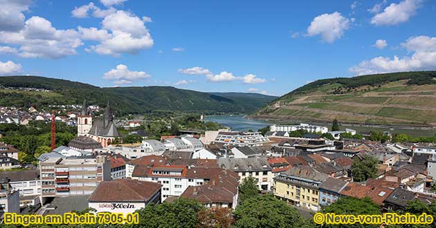 Bingen am Rhein liegt am Rhein-Burgen-Wanderweg, einem bekannten Premium Fernwanderweg